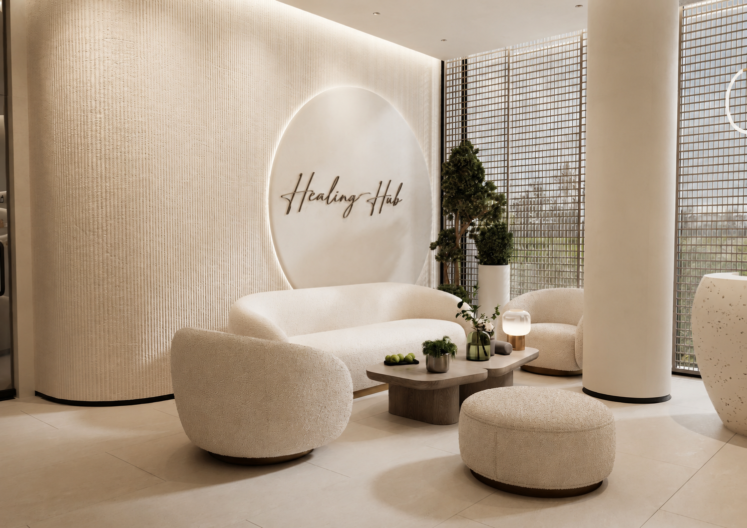 The Healing Hub space